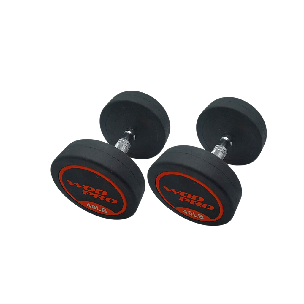 Par de mancuernas redondas 40 Libras Wod Pro