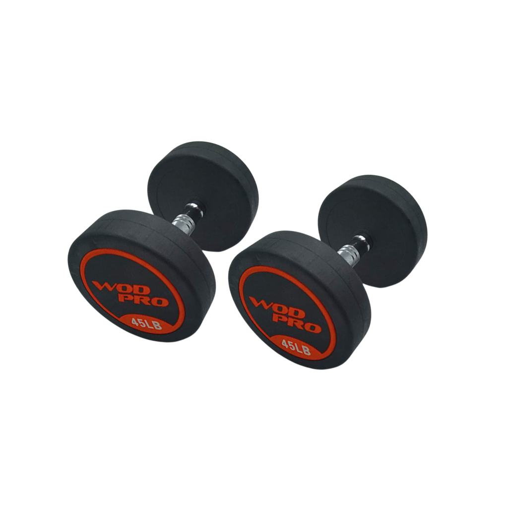 [A000023010] Par de mancuernas redondas 45 Libras Wod Pro