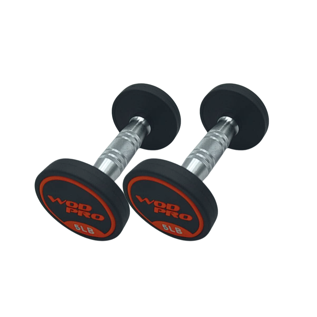 Par de mancuernas redondas 5 Libras Wod Pro