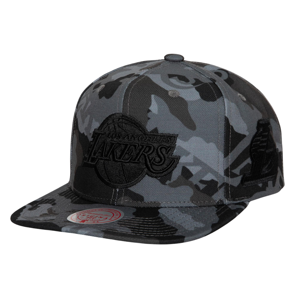 Gorra Mitchell & Ness NBA Los Angeles Lakers Tonal Camo