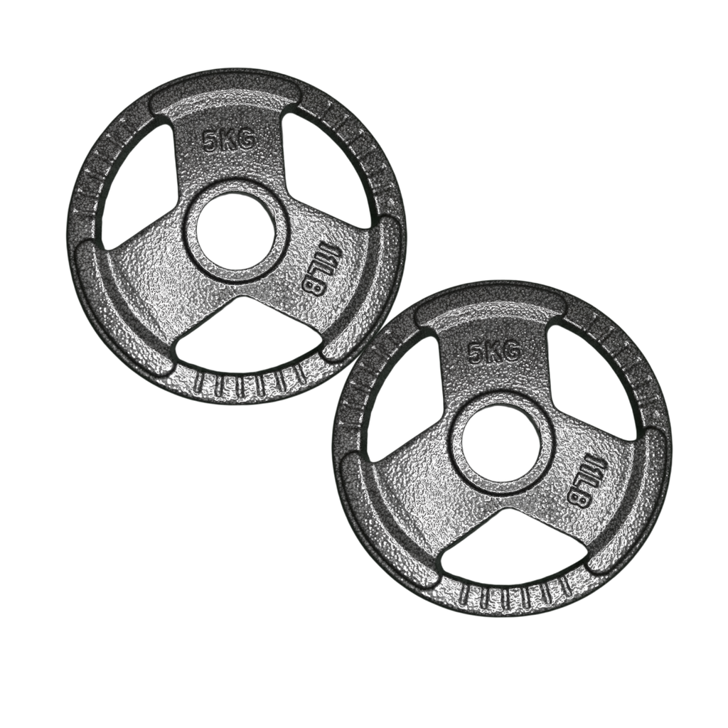 Par de discos de acero 5 kg 2" Wod Pro