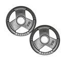 Par de discos de acero 5 kg 2" Wod Pro