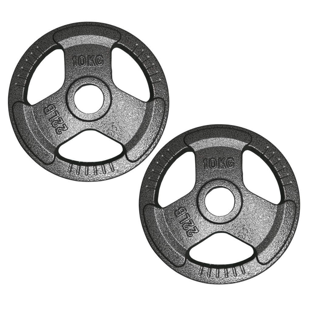 [A000023476] Par de discos de acero 10 kg 2" Wod Pro