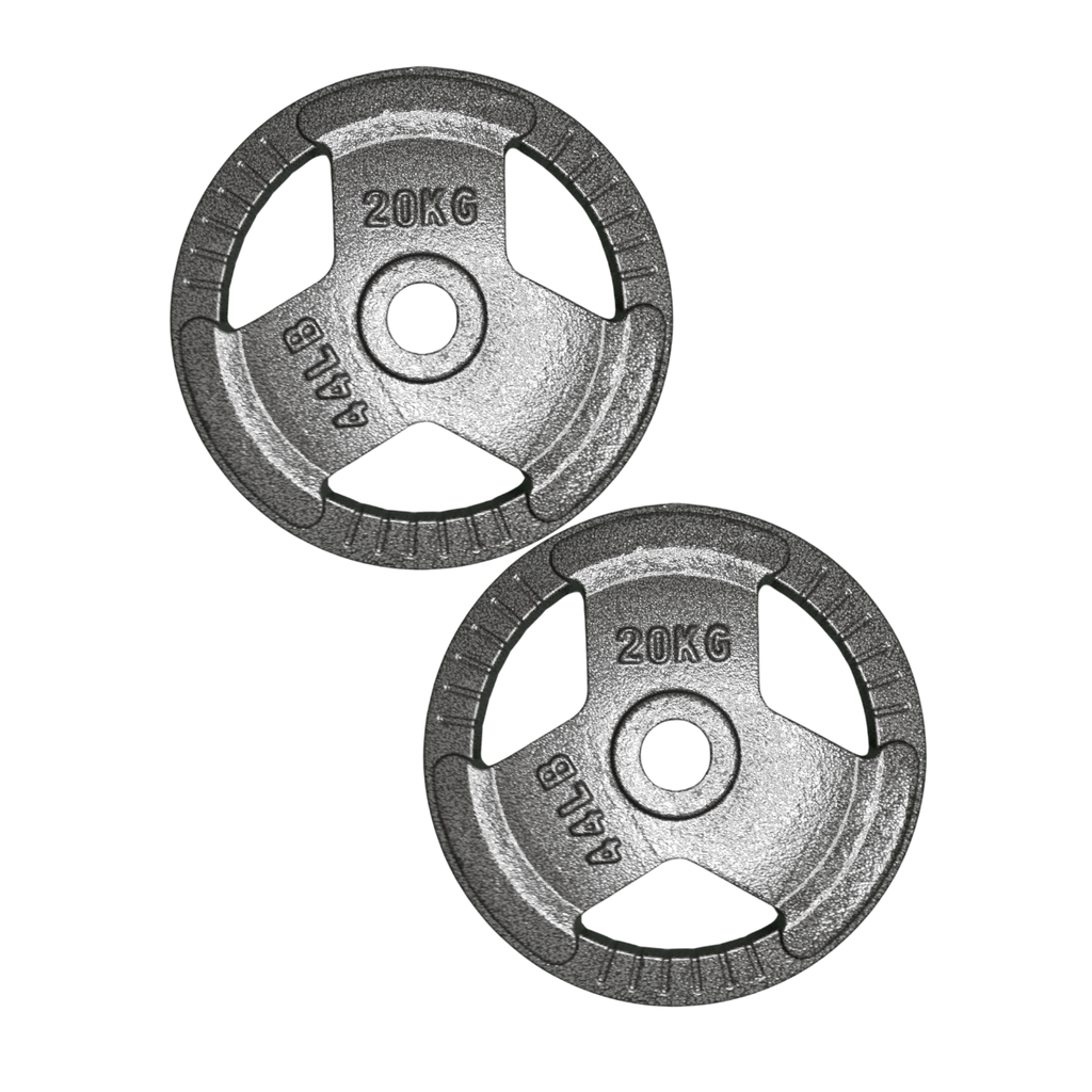 Par de discos de acero 20 kg 2" Wod Pro