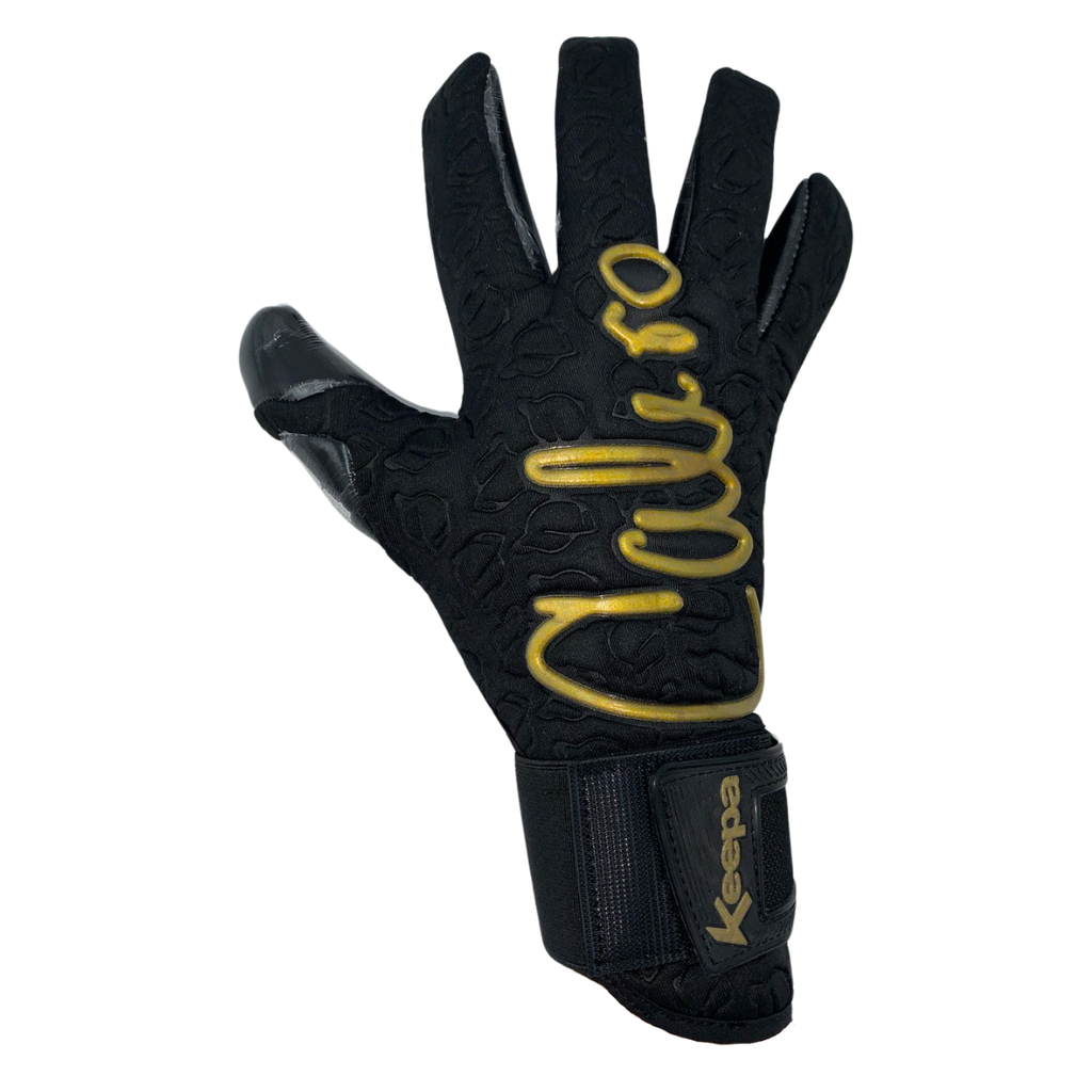[A000023690] Guantes para portero Keepa Calero profesional adulto (Negro, 7)