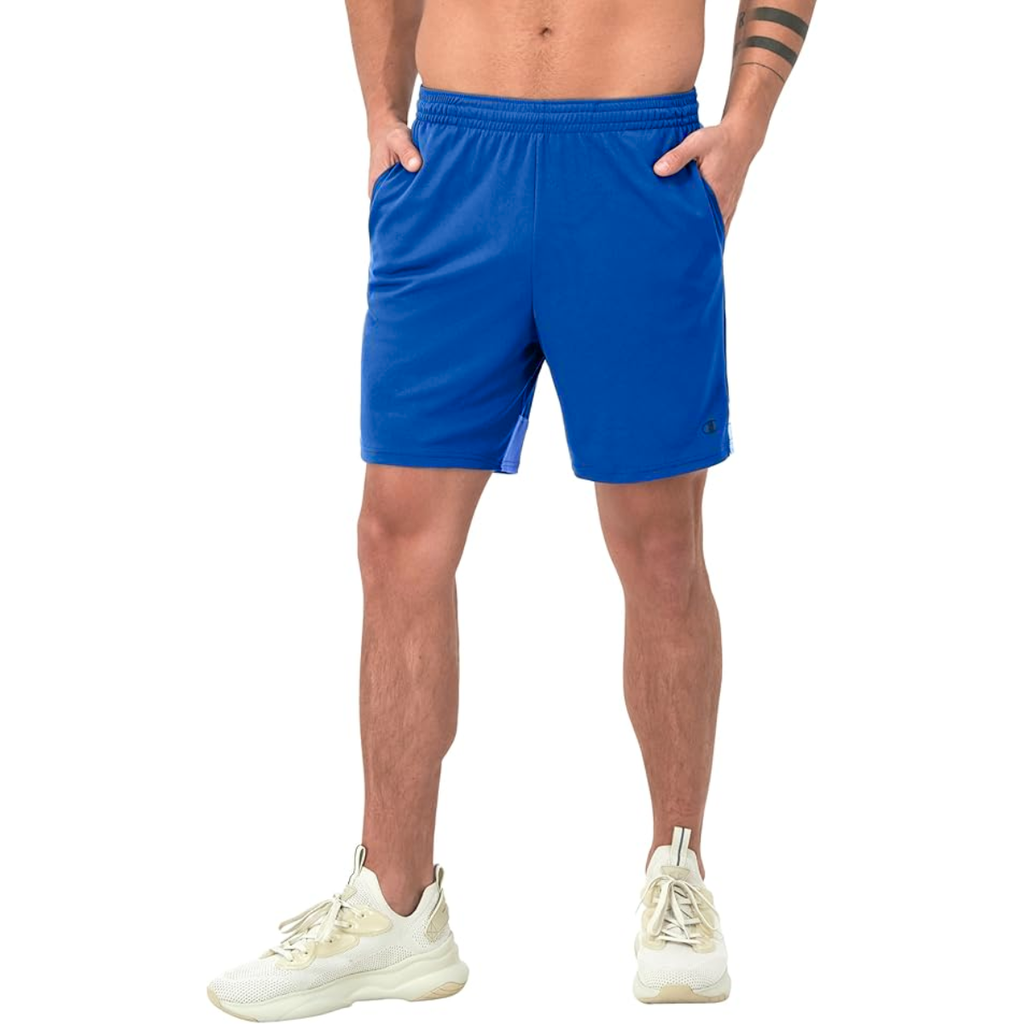[A000024079] Short Champion Sport 7" para Hombre (Azul claro, M)