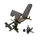 Banca multiposición con soporte para bíceps y pierna Wod Pro