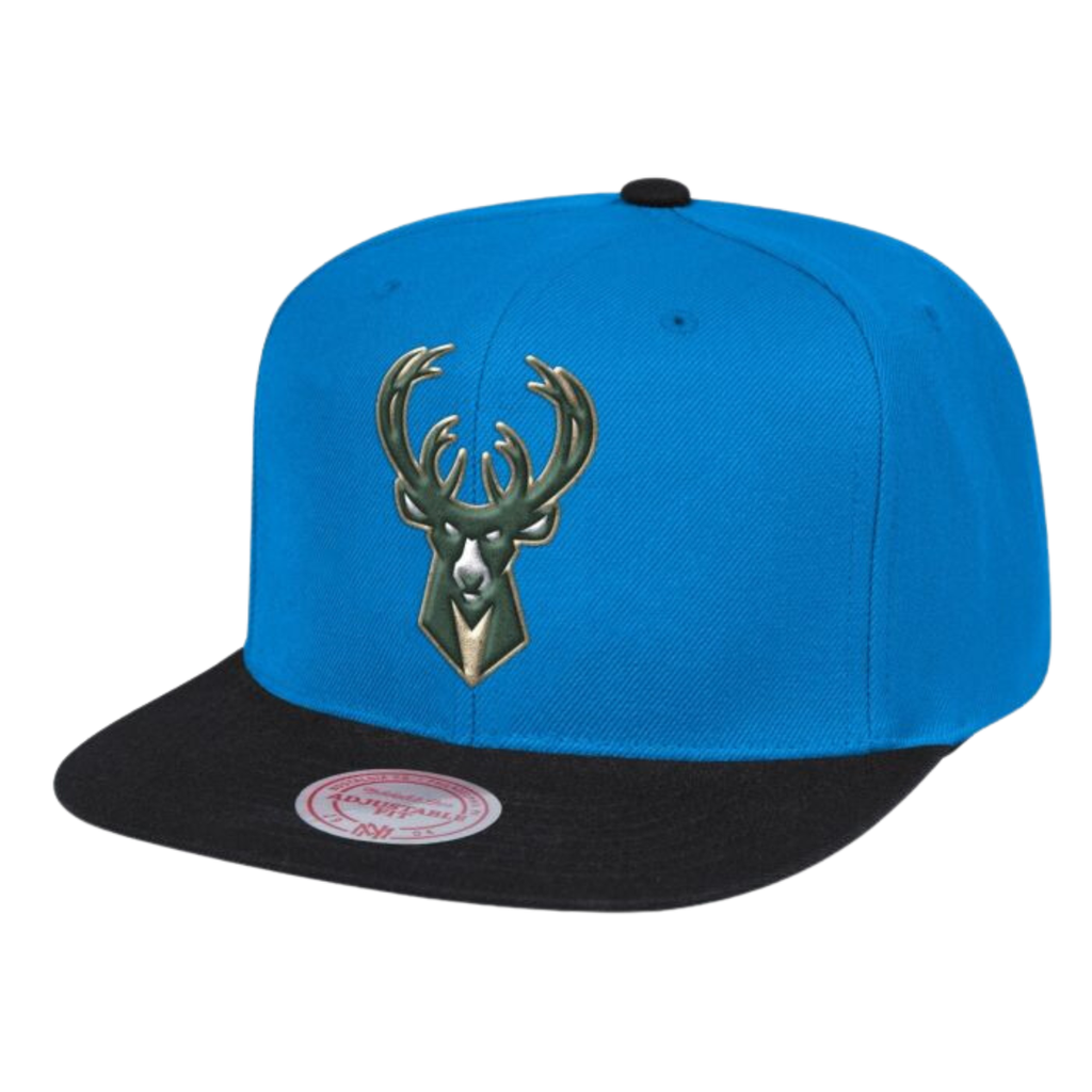 Gorra Mitchell & Ness NBA Milwaukee Bucks Core Basic