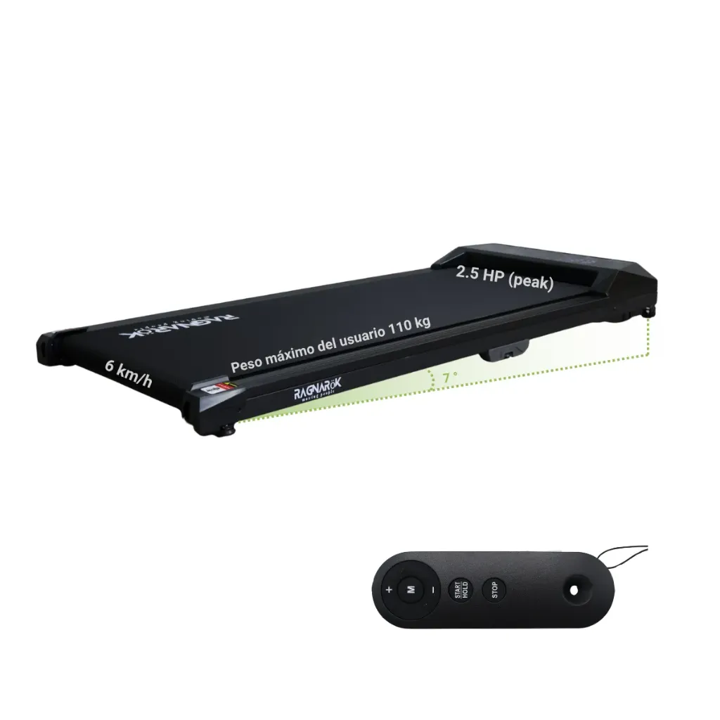 Caminadora Walking Pad RagnaRök 3807 W 2.5 HP