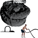 Cuerda de Batalla 6 m forrada con anclaje Wod Pro
