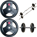 Par de discos estándar recubiertos 15 kg Wod Pro