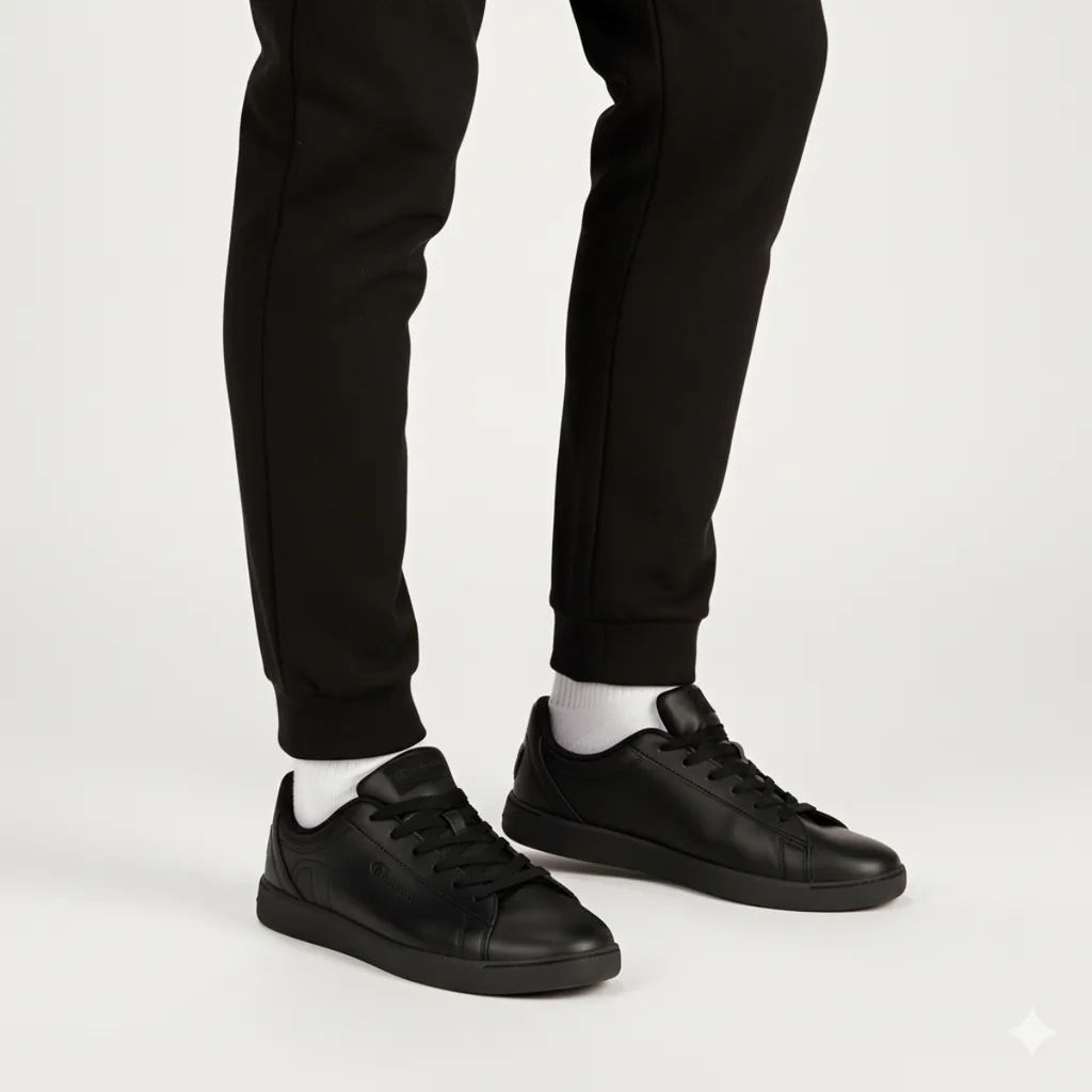 [A000024850] Tenis Champion Pure para Hombre (Negro, 25.5 MX)