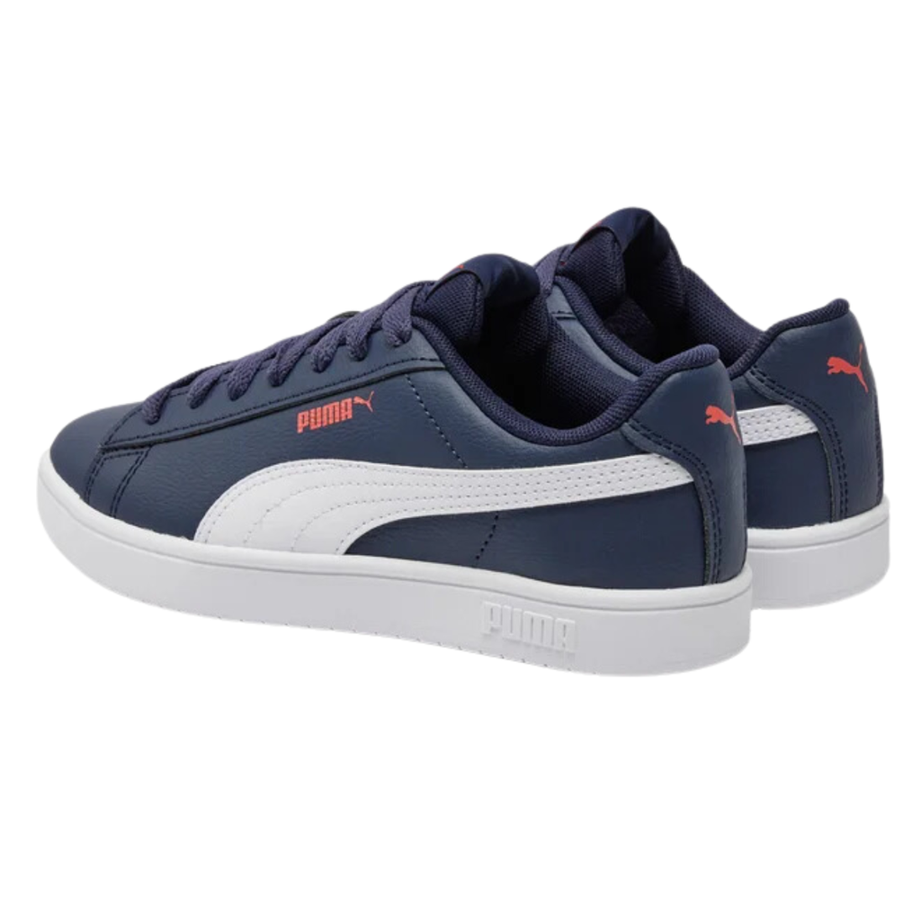 [A000025100] Tenis Puma Rickie Classic junior (Azul marino/Blanco, 24.5MX)
