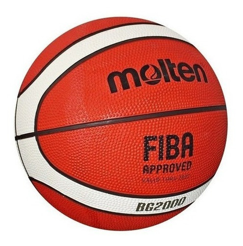 [A00007392] Balón de Baloncesto Molten B7G2000 #7 Hule Natural