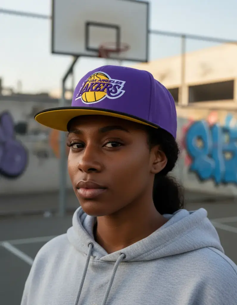 [A000025801] Gorra Mitchell & Ness NBA LA Lakers Heat Up