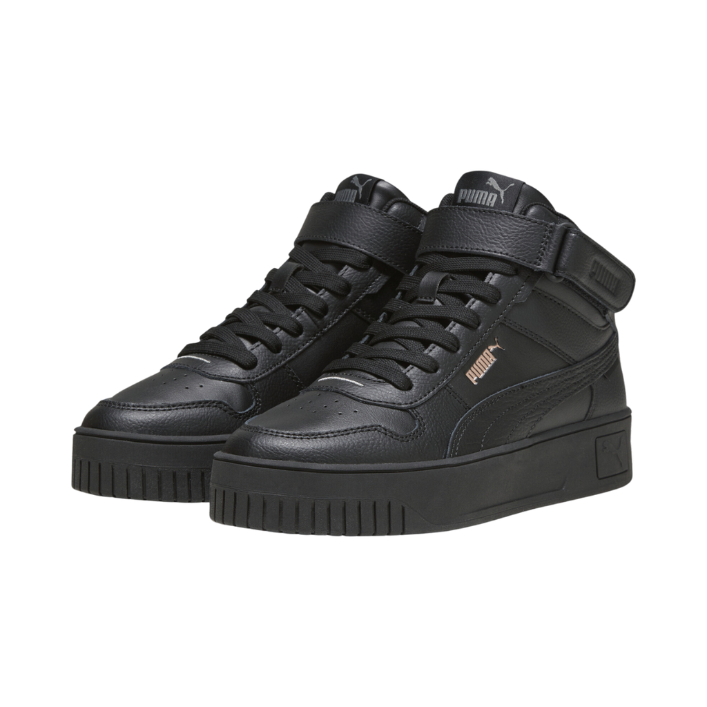 [A000026266] Tenis Puma Carina Street Mid para mujer (Negro, 22 MX)