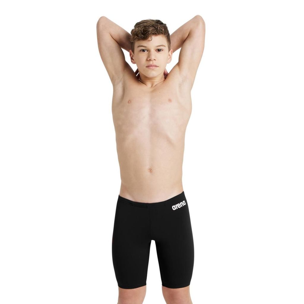 [A000026467] Traje de baño Arena Team Solid Jammer infantil (Negro, 6)
