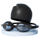 Kit de natación goggles y gorra Vela para adulto