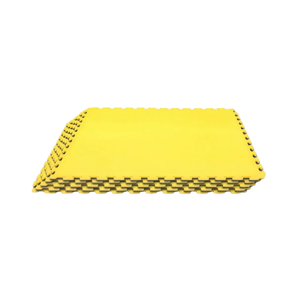 [A000026860] Piso Tatami Wod Pro 20 mm 1 m² Rompecabezas (5 Metros) (Negro/Amarillo)