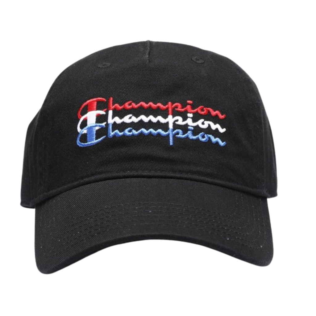 Gorra Champion Triple Logo con visera curva