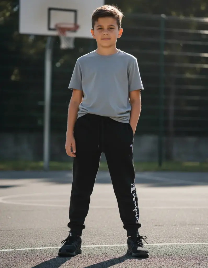 [A000027001] Pants Champion Powerblend Jogger Junior (S)