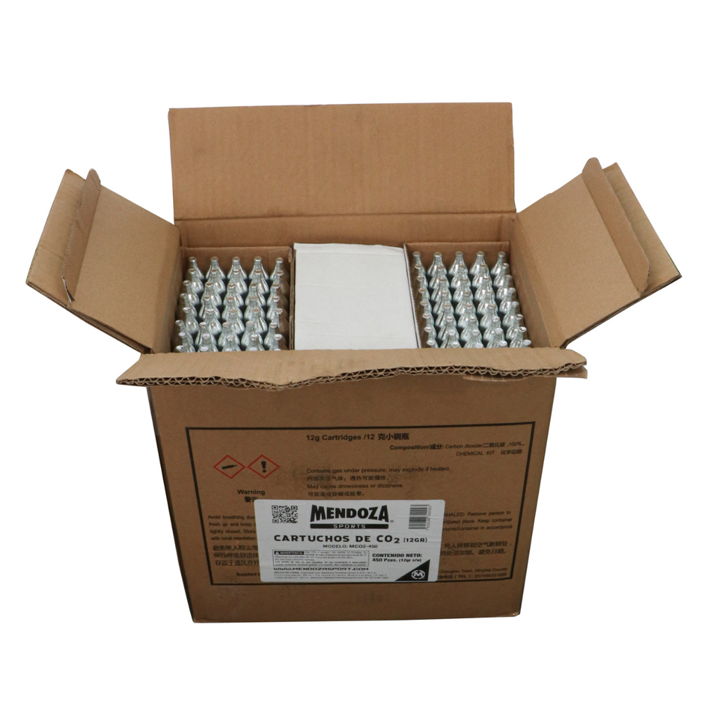 [A000027033] Cartucho de CO2 Mendoza Sports 450 Pzas