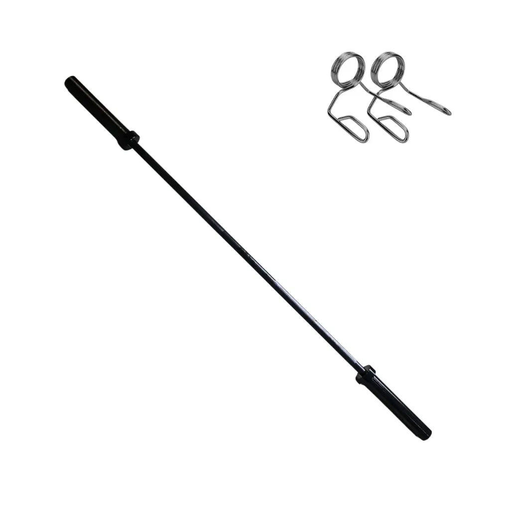 Barra Olímpica IronFit Sin Bujes 2.2 m 2" 20 kg  700 libras