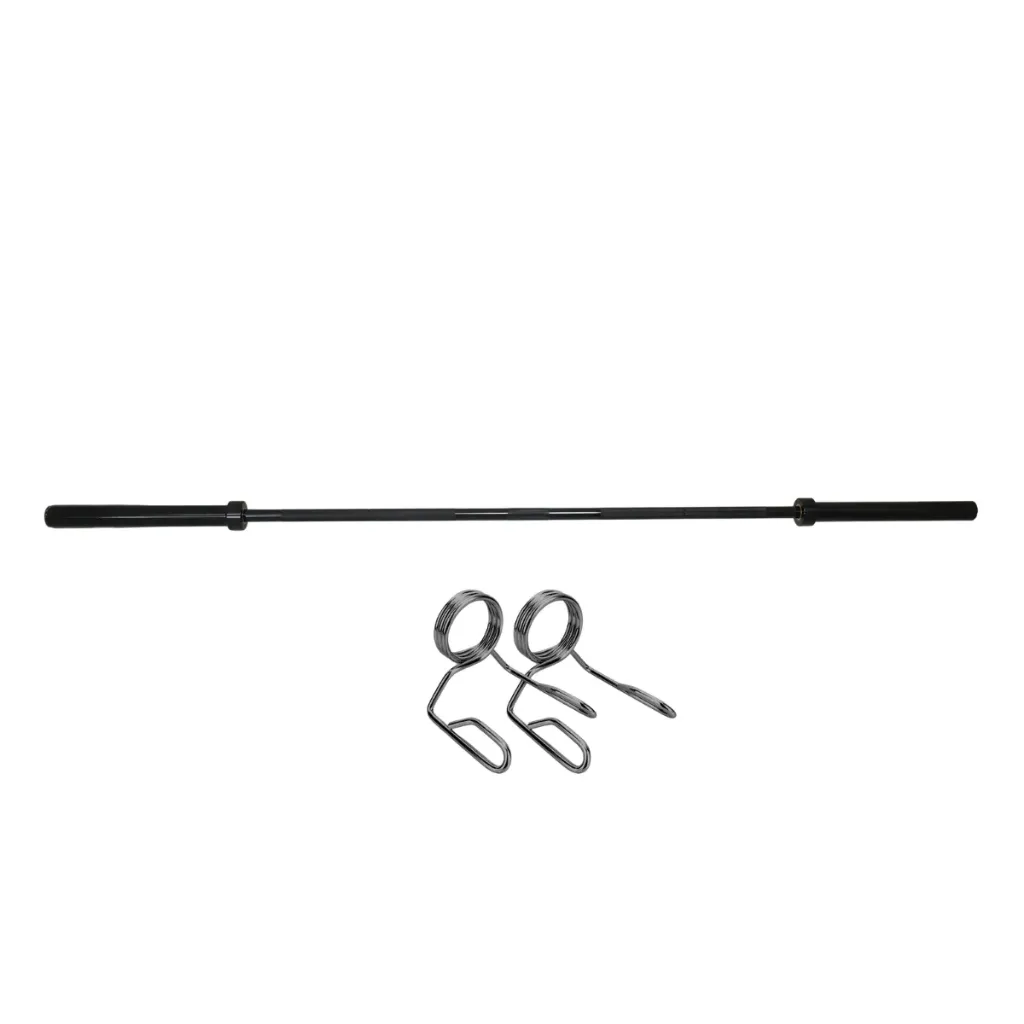 Barra Olímpica IronFit con Rodamientos y Bujes Sellada 2.2m 20kg 1200lb