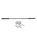 Barra Olímpica IronFit con Rodamientos y Bujes Sellada 2.2m 20kg 1200lb