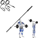 Barra Olímpica IronFit con Rodamientos y Bujes Sellada 20 kg 2.2 m 1200 lb