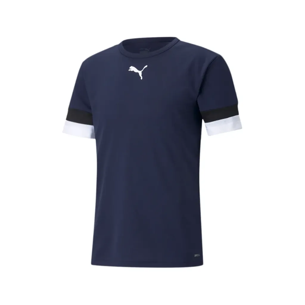 [A000027541] Playera Puma TeamRISE Para Hombre (Negro/Blanco, S)
