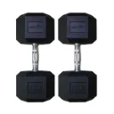 Par de Mancuernas Hexagonales IronFit 75 Lb