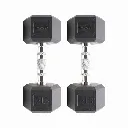 [A000027682] Par de Mancuernas Hexagonales IronFit 12 Lb
