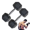 [A000027682] Par de Mancuernas Hexagonales IronFit 12 Lbs