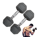 [A000027683] Par de Mancuernas Hexagonales IronFit 15 Lbs