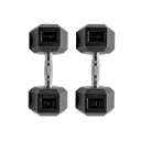 Par de Mancuernas Hexagonales IronFit 25 Lb