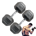 Par de Mancuernas Hexagonales IronFit 35 Lbs