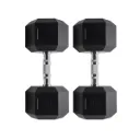 Par de Mancuernas Hexagonales IronFit 40 Lb