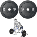 Par de Discos Bumper Hi Temp IronFit de 10 Lbs
