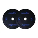 [A000027730] Par de Discos Bumper Hi Temp IronFit de 45 Lbs