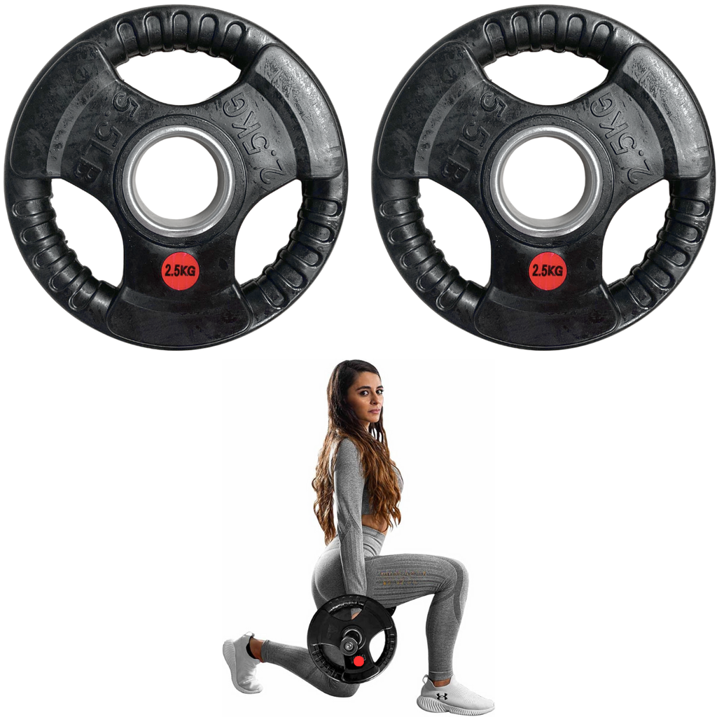 Par de Discos Recubiertos 2" IronFit de 2.5 kg