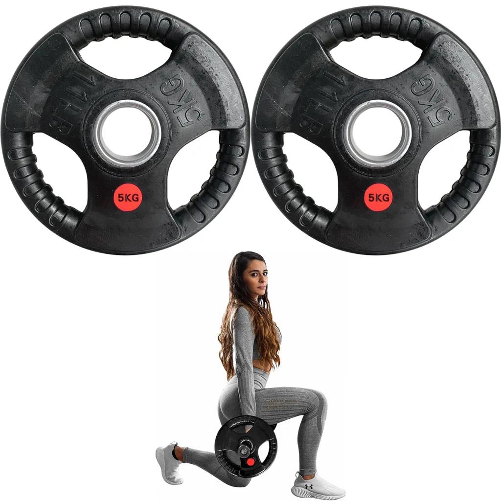 Par de Discos Recubiertos 2" IronFit de 5 kg