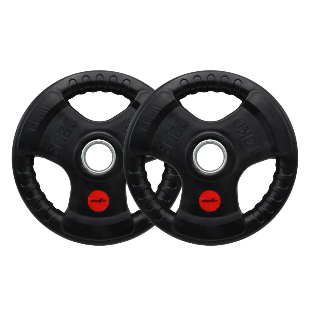 [A000027738] Par de Discos Recubiertos 2" IronFit de 10 kg