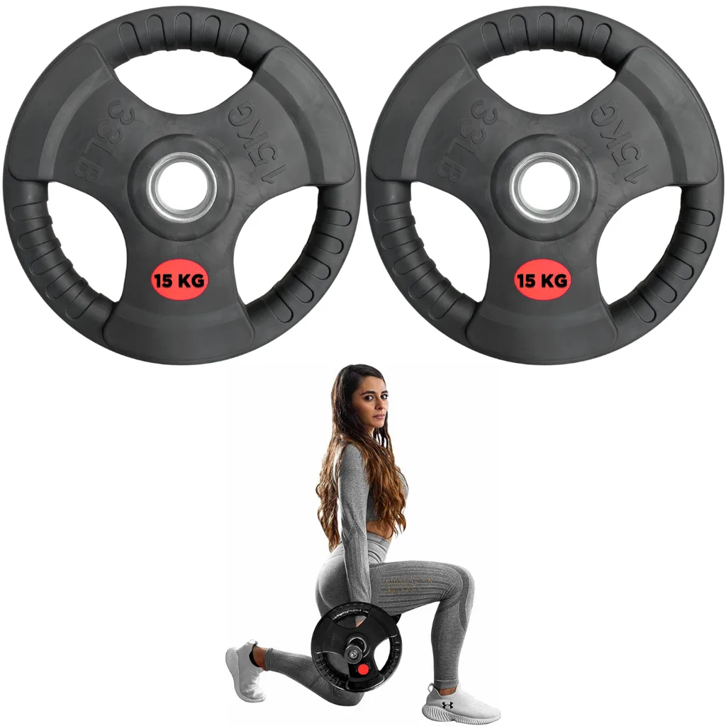 [A000027739] Par de Discos Recubiertos 2" IronFit de 15 kg