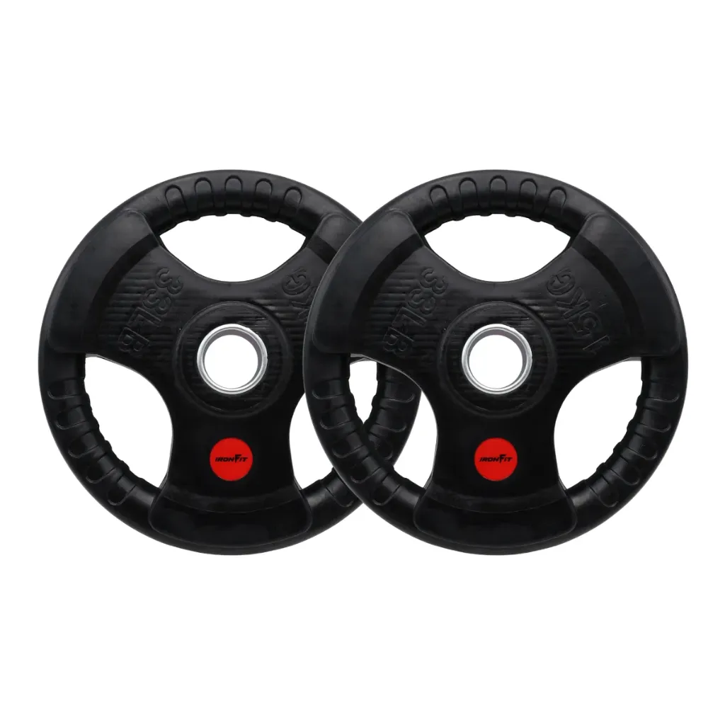 [A000027739] Par de Discos Recubiertos 2" IronFit de 15 kg