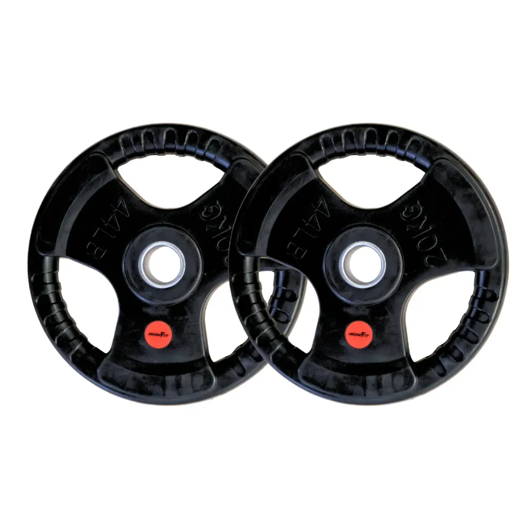 Par de Discos Recubiertos 2" IronFit de 20 kg