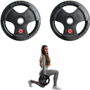Par de Discos Recubiertos 2" IronFit de 20 kg