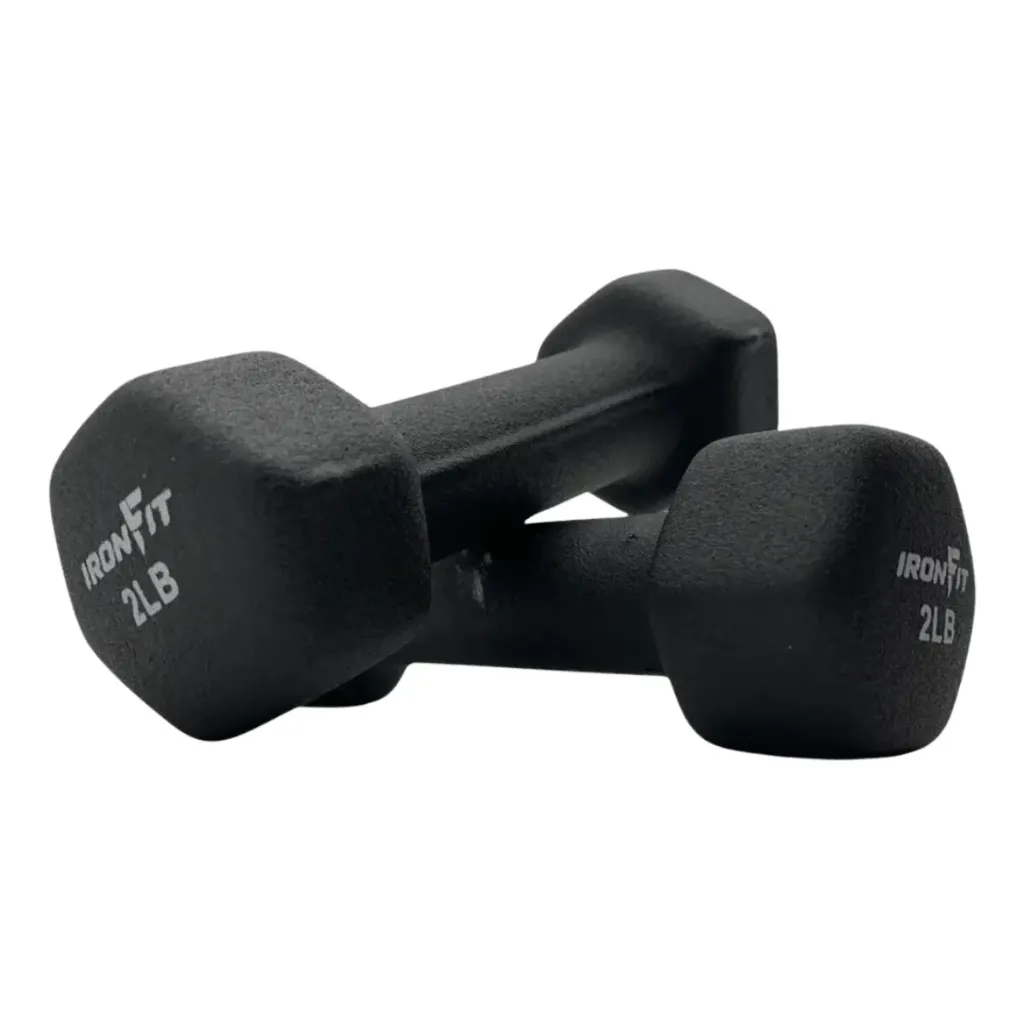 [A000028311] Par de Mancuernas Recubiertas de Neopreno IronFit 2 Libras