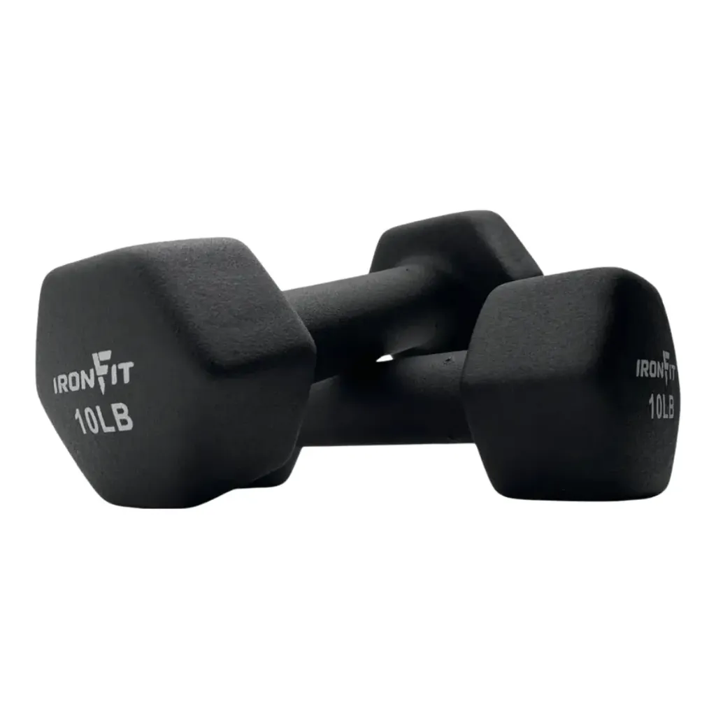 Par de Mancuernas Recubiertas de Neopreno IronFit 10 Libras