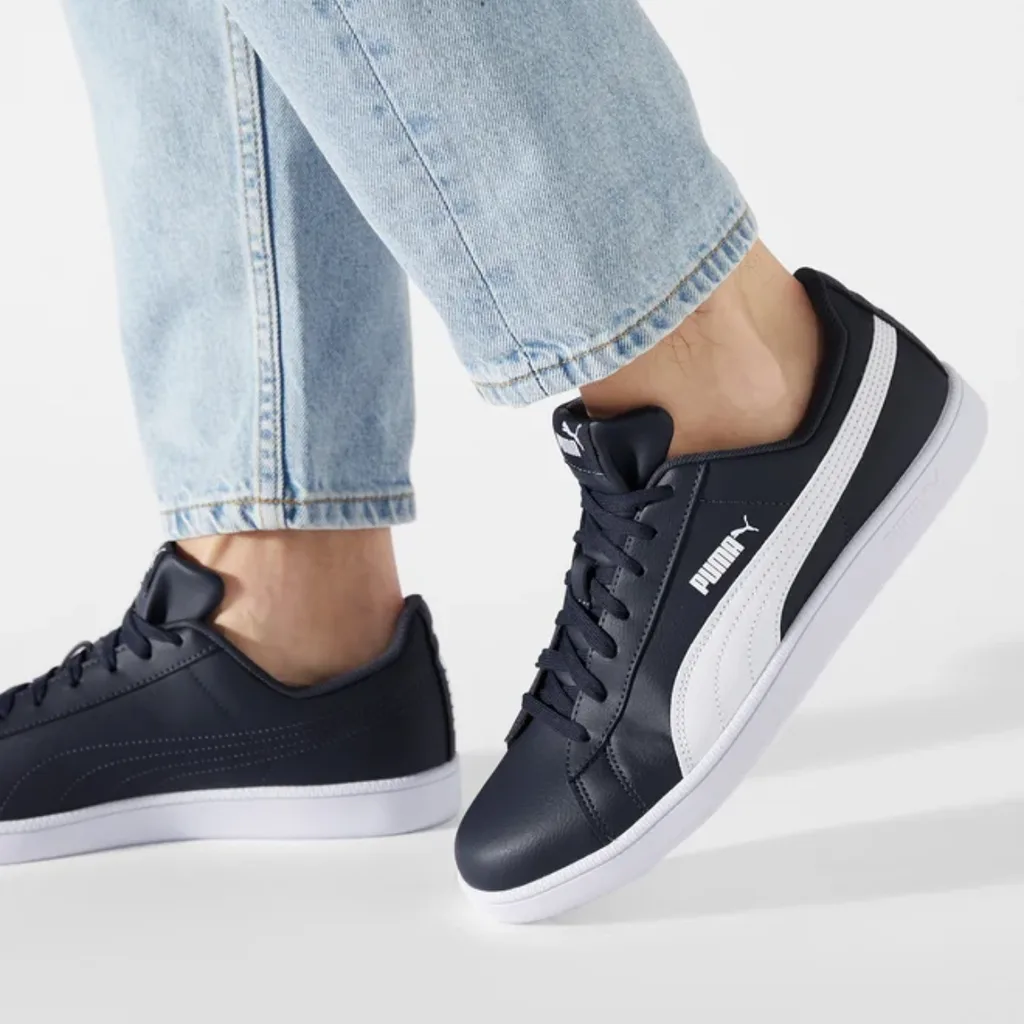 [A000028389] Tenis Puma Up para Hombre (Negro/Blanco, 25MX)